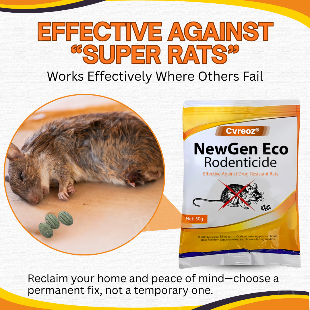 🏆Official Store | Patented Formula Limited Edition Cvreoz® NewGen Eco Rodenticide