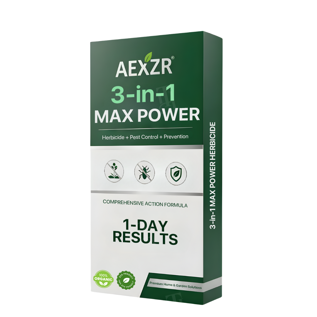 šAEXZRĀ® 3 in 1 Max Power Herbicide Kill Weeds DEAD in 24 Hours ā Organic, Pet-Safe Garden Guardian! š„