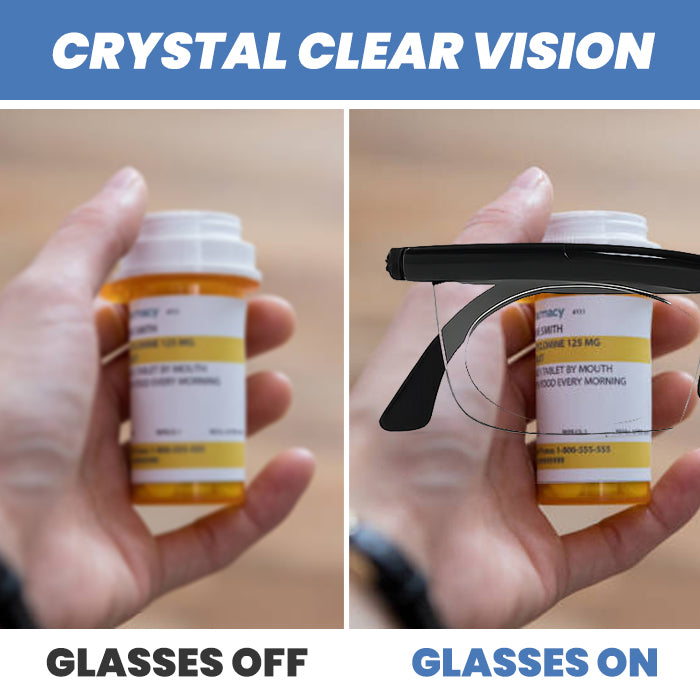 🏆Official Store | AEXZR® 2in1 VisionDial Adjustable Focus Glasses | Aerospace-Grade Titanium Frame✨
