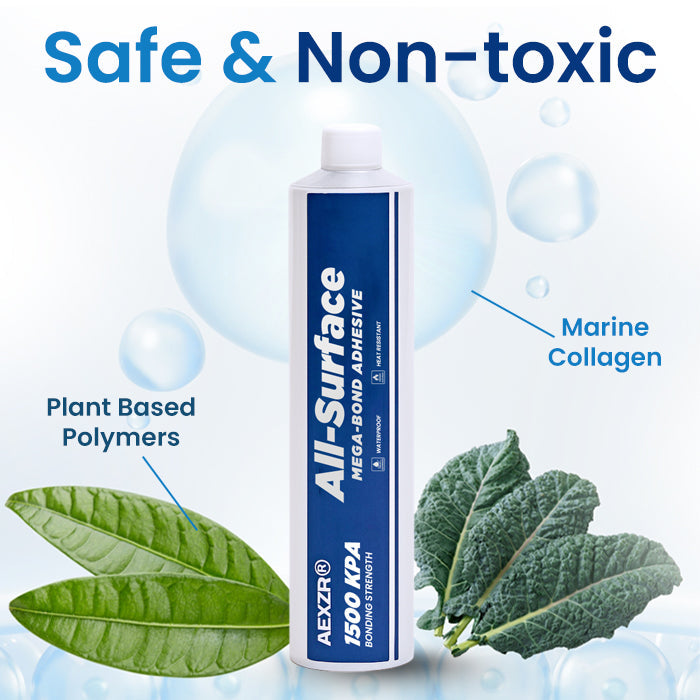 🏆AEXZR® All-Surface Mega-Bond Adhesive - 🛡️ 75% Bio-Based & Non-Toxic✅