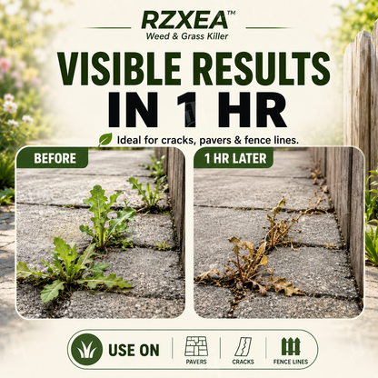 🎯 See a Weed? Spray It. RZXEA™ Ready-to-Use Weed & Grass Killer