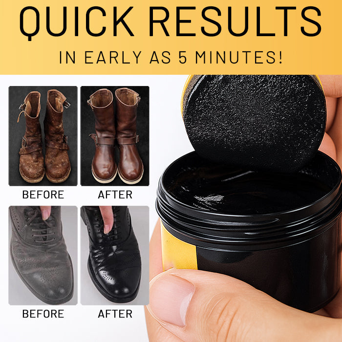 🌟 AEXZR® Leather Repair Cream Shoe Polish | Erases Scuffs, Renews Color Like New