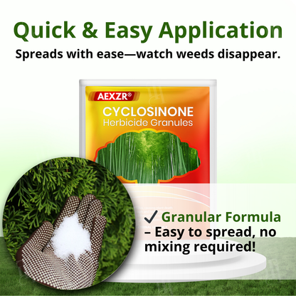 🔔The Last 50, Limited Time Sale: AEXZR® Cyclosinone Herbicide Granules
