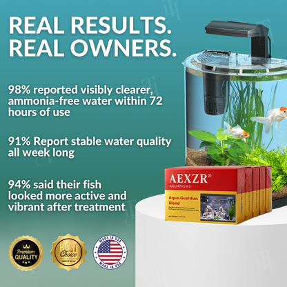 🏆AEXZR® Aquariums Aqua-Guardian Blend✨-Ends Green Water & Reduces Water Changes.🐠