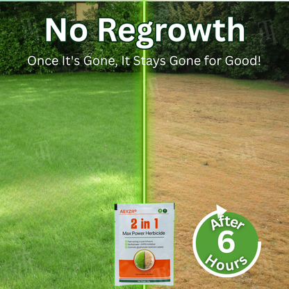 🏆 Top Pick｜AEXZR® 2 in 1 Max Power Herbicide