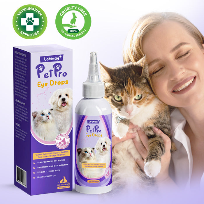 🐾🛡️Lotmay® PetPro Eye Drops-😾Daily L-Lysine Drops for Feline Herpes & Eye Care🐾