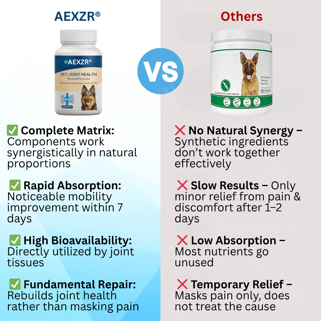 🐕 AEXZR® Pet Joint Health Revival Formula 🦴for Dog & Cat Joint Pain & Stiffness🐾
