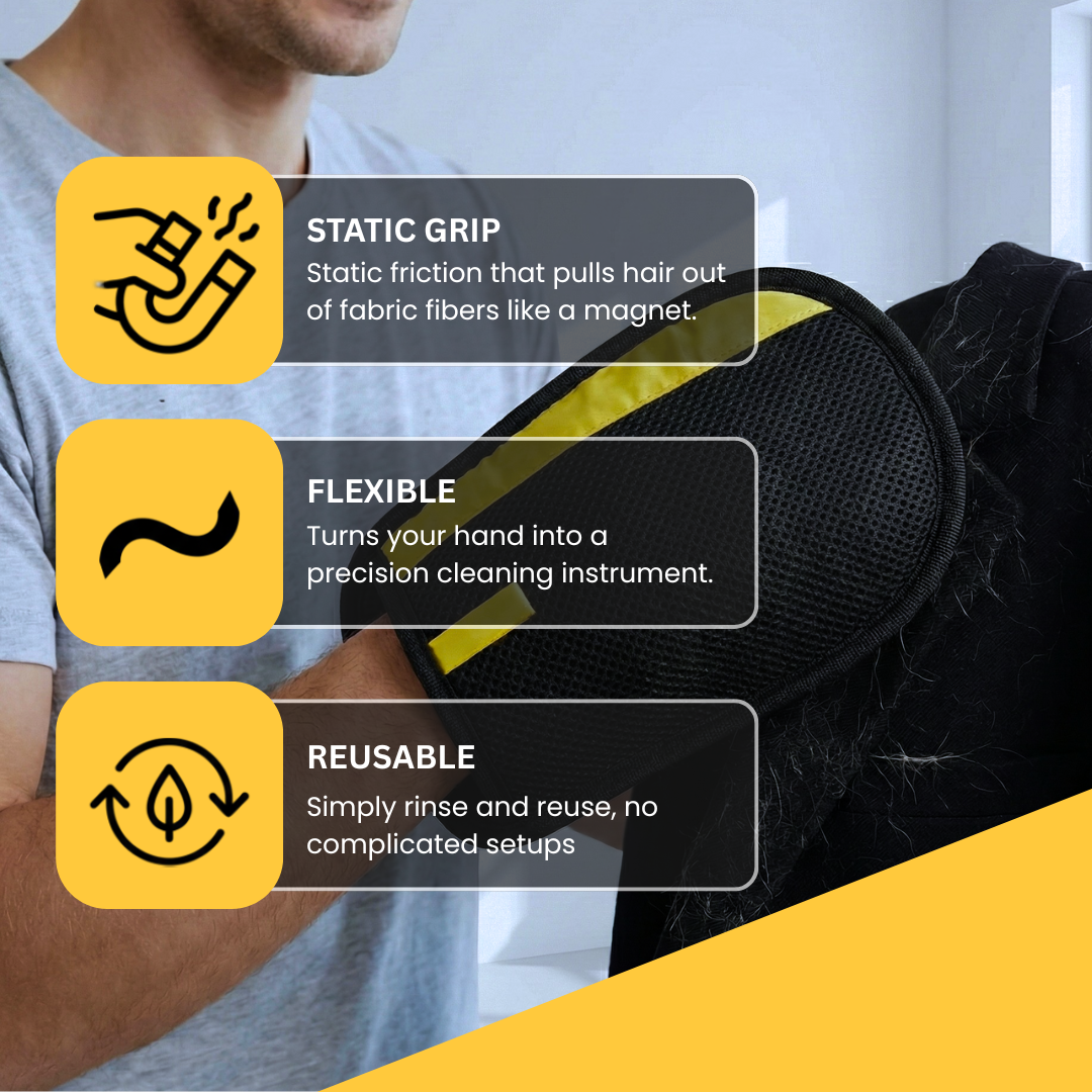 🏆 Official Store | AEXZR® Pet Magic Grooming Glove✨