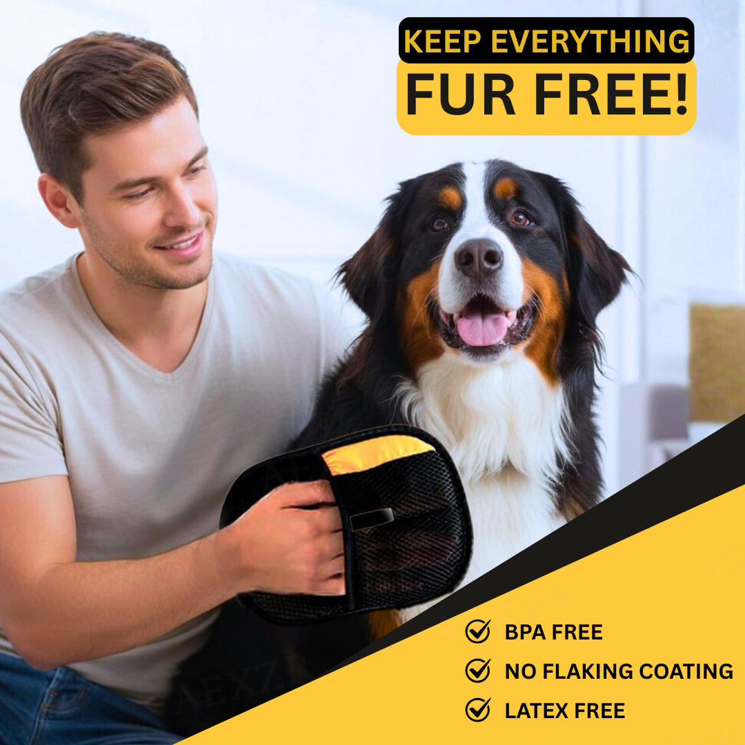 🏆 Official Store | AEXZR® Pet Magic Grooming Glove✨