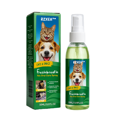🏆✨RZXEA™ FreshBreath Pet Oral Care Spray – 🦷3-Day Fresh Breath Solution 🐾