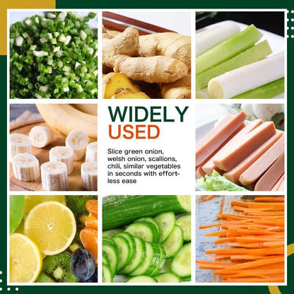 🔥Shred Silk The Knife – 🔪Multi-Blade Scallion & Vegetable Cutter, Effortless & Time-Saving✨